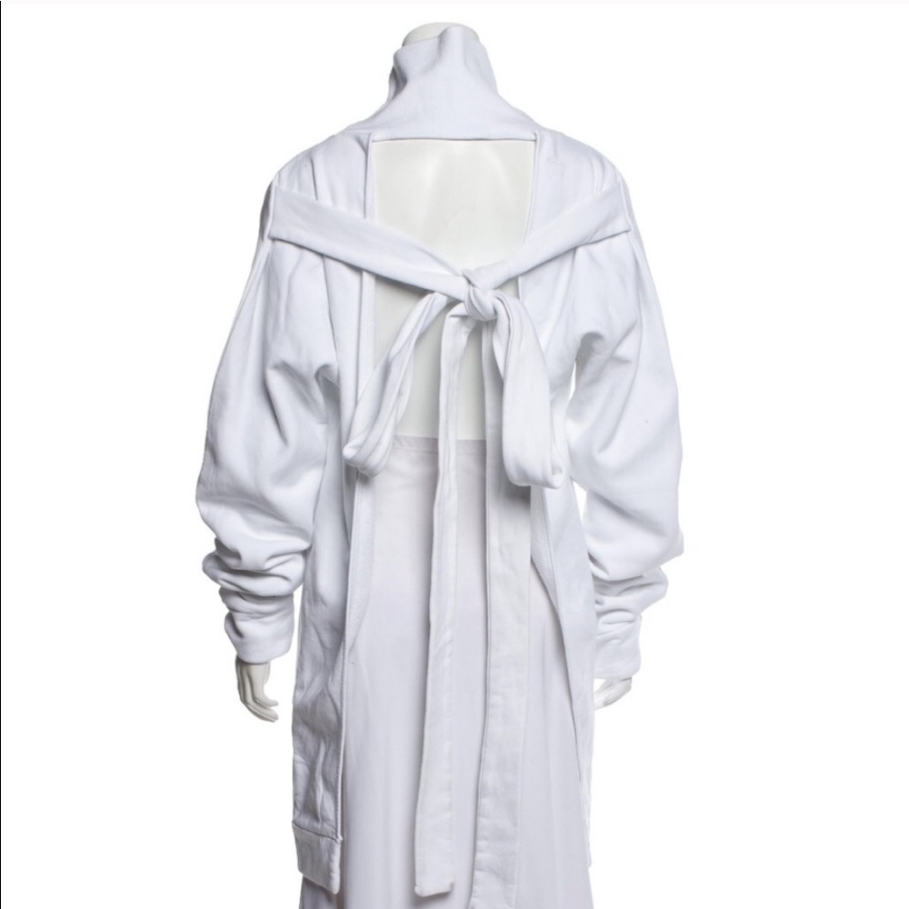 ‼️ISO‼️ Off-White Open Back Hoodie - Picture 3 of 3